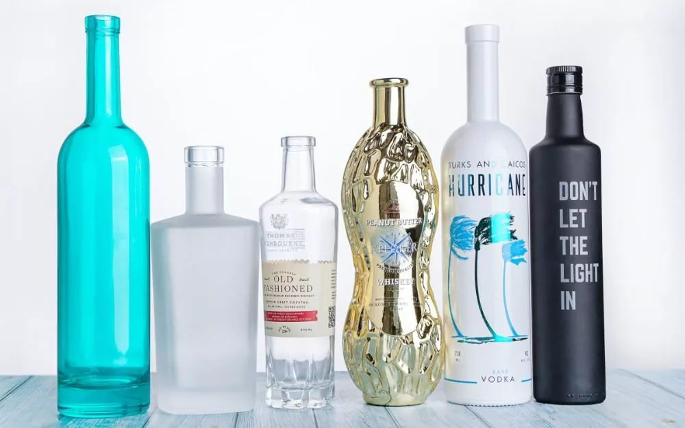 Glass Bottle Decoration and Surface Treatment